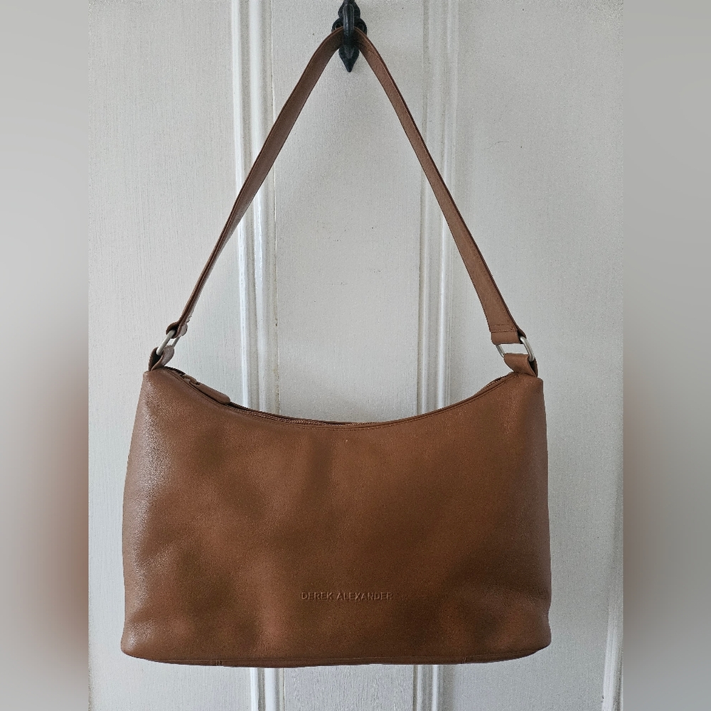 Derek Alexander Leather Shoulder Bag
